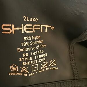 Shefit Black Sports Bra